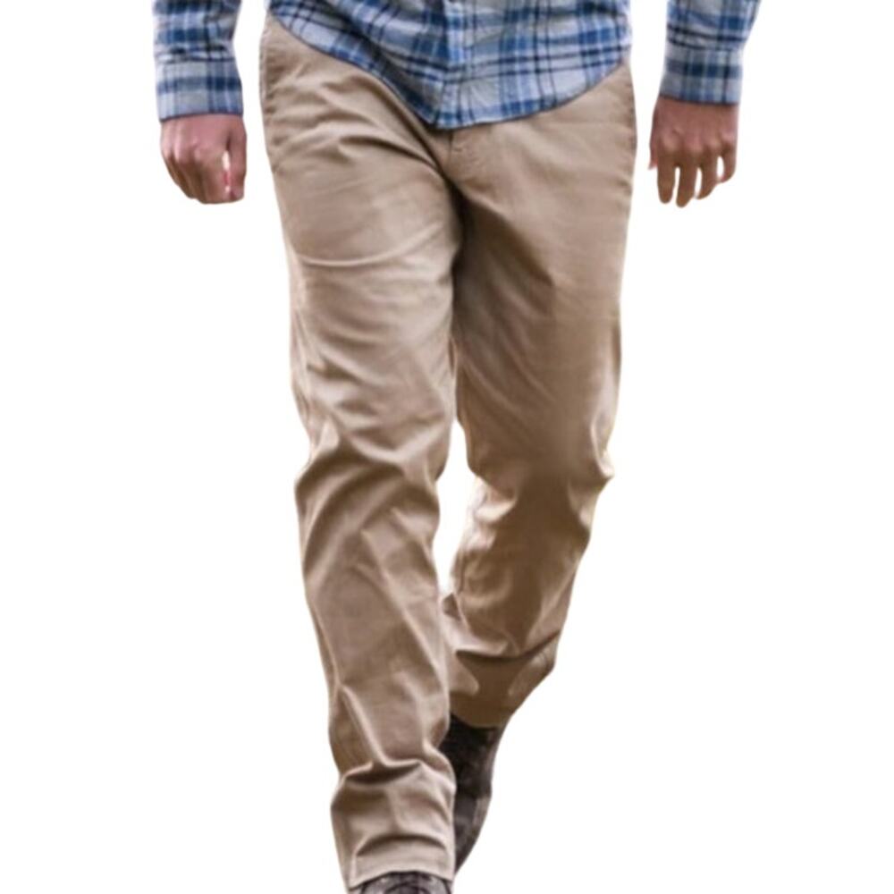 Mountain Khakis Teton Twill Pant Classic Western Outdoor Casual Gray Waist 35x30